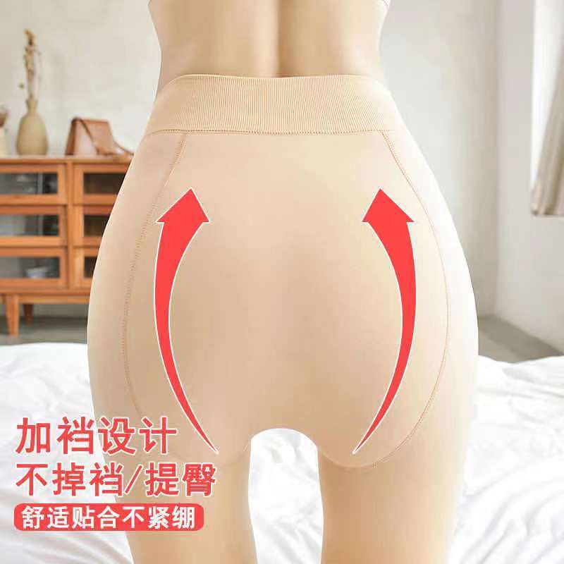 75909-光腿神器秋冬打底裤女加绒加厚肤色外穿大码肉色连裤袜防勾丝-详情图