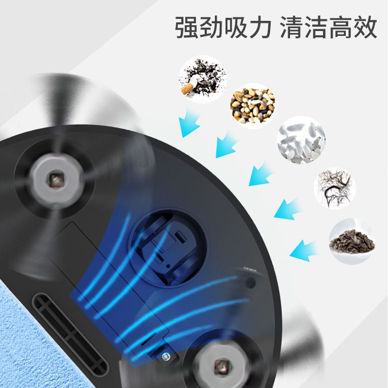 75755-全自动扫地机器人家用智能静音拖地擦地扫地机器人三个一吸尘器-详情图