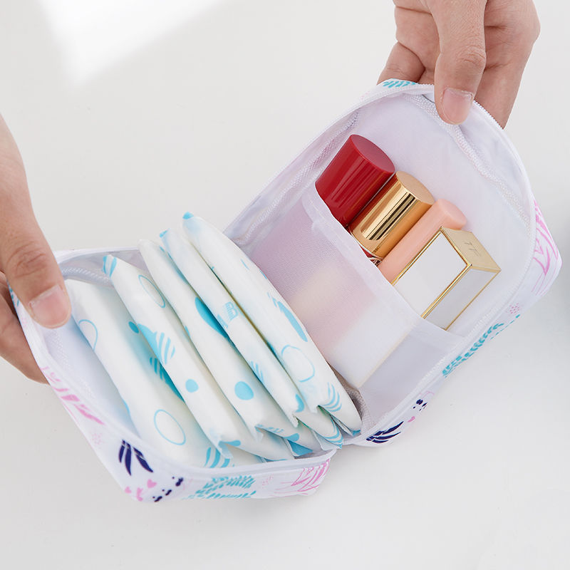 卫生巾收纳包防水少女心可爱便携大容量小随身装月事姨妈巾袋子