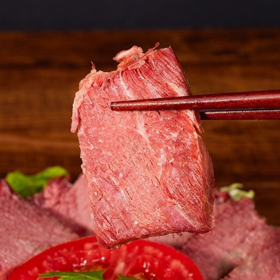 75662-正宗内蒙古风味酱牛肉牛腱子卤味低脂零食开袋即食熟五香牛肉熟食-详情图