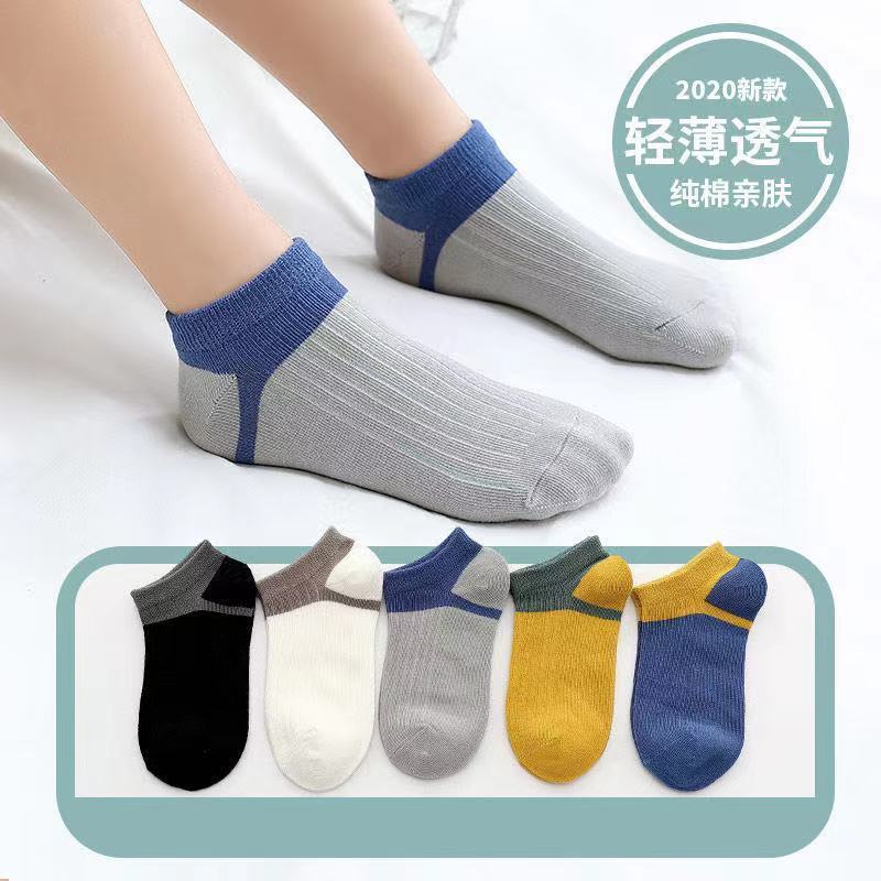 75625-儿童袜子男童女童纯棉春秋款吸汗透气宝宝中大童网眼薄款棉袜秋冬-详情图