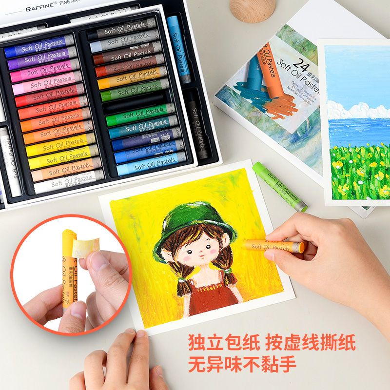 105891-马可拉菲尼油画棒可水洗重彩水溶美术绘画专业填色套装-详情图