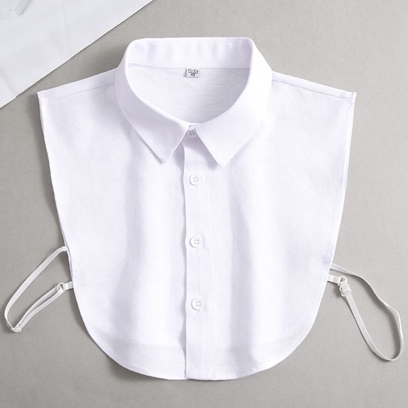 Men's and women's false collars universal dress shirt collars all-match professional tooling bank tax autumn, winter and spring with decorative collars