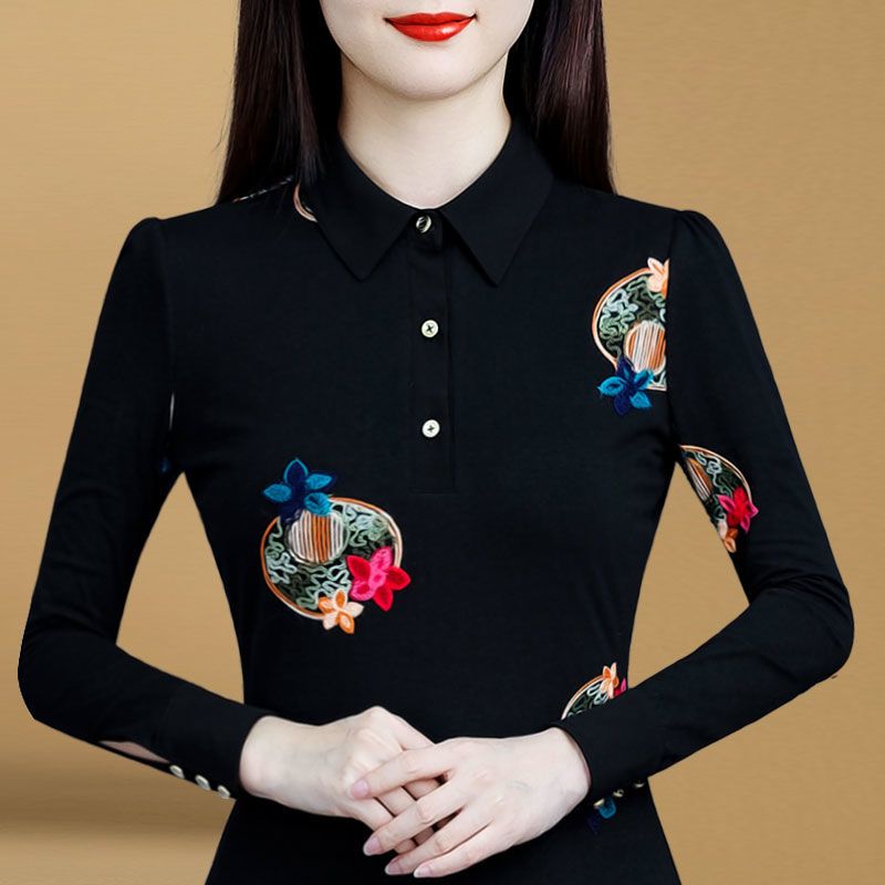 【加絨/不加絨】打底衫女秋冬上衣女長袖秋款2023年新款小衫內搭