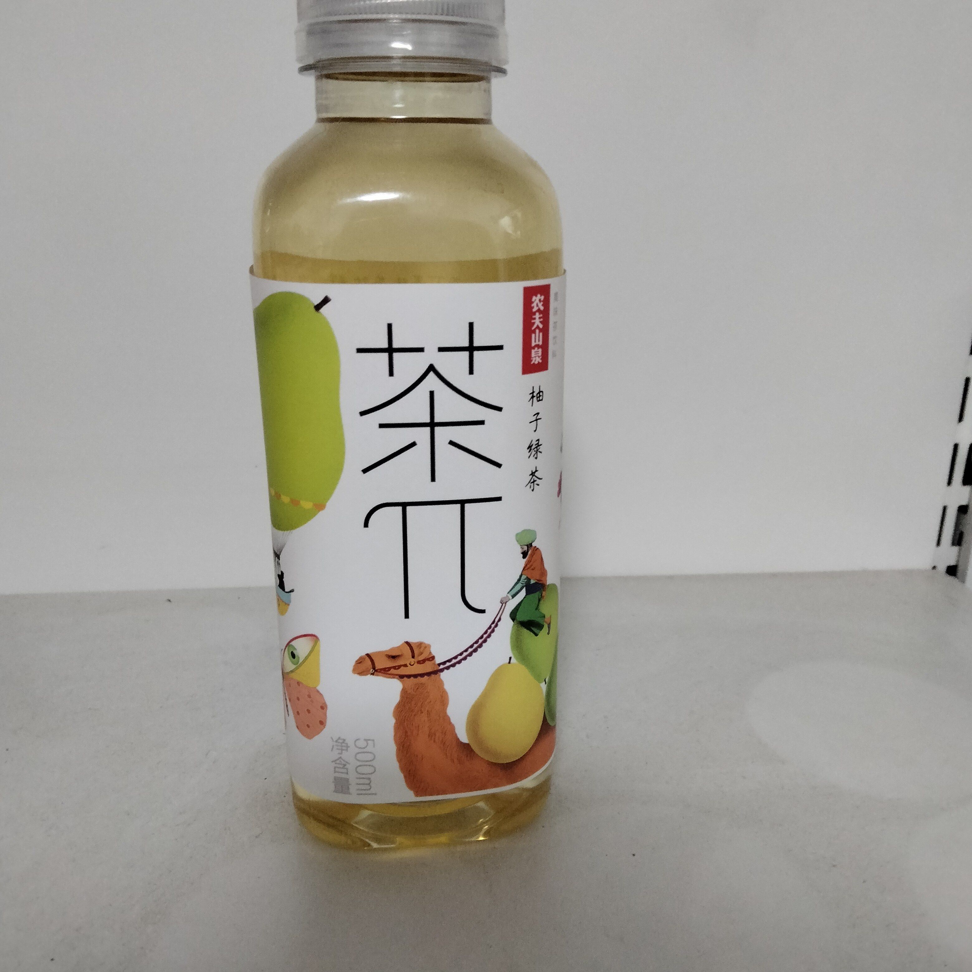 农夫山泉茶π500ml果味茶饮料蜜桃乌龙西柚茉莉柚子柠檬玫瑰