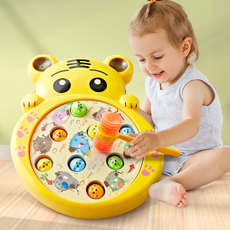 儿童打地鼠玩具宝宝女孩男孩益智大号充电动玩具1-2-3岁智力开发
