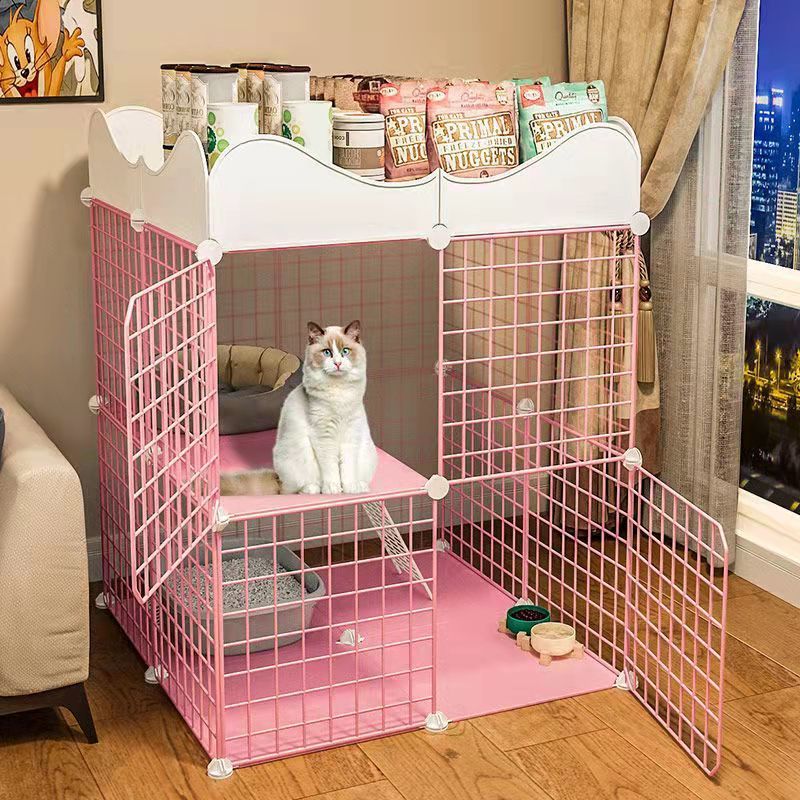猫别墅猫笼笼子家用室内猫舍带厕所超大自由空间小型猫咪猫窝