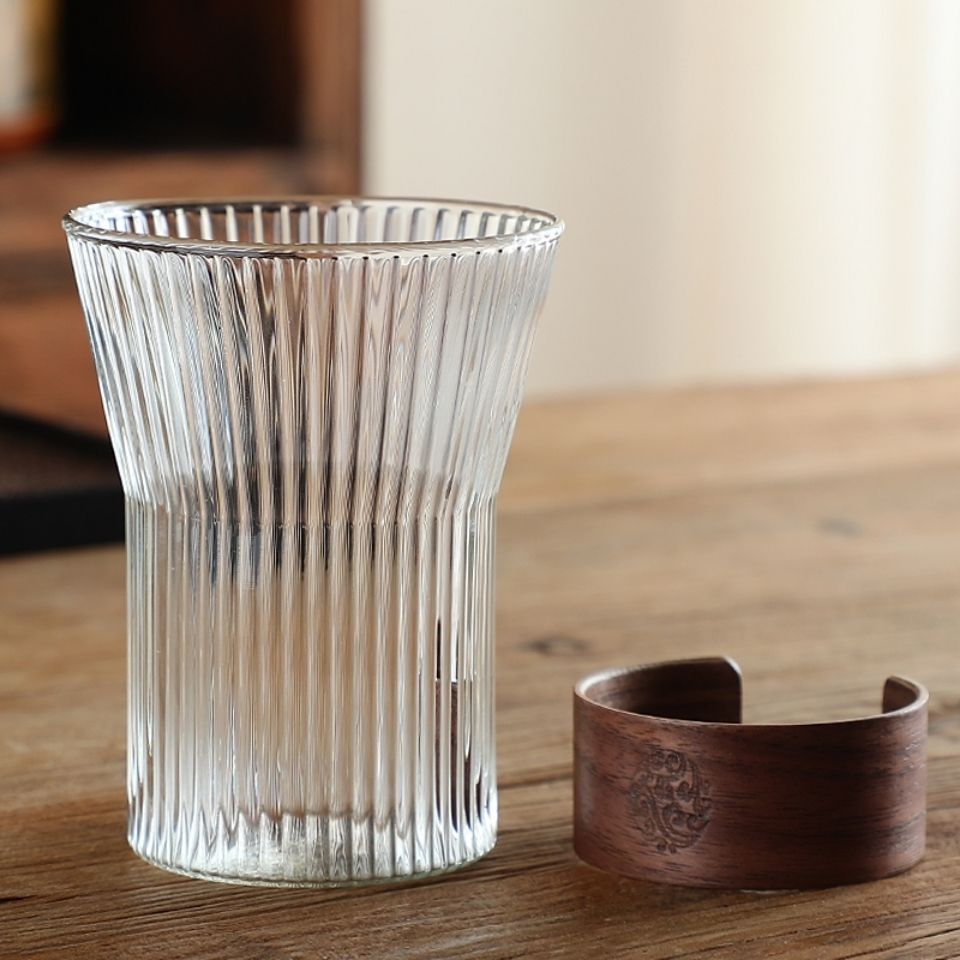 玻璃意式浓缩咖啡杯套装高颜值ins风轻奢复古下午茶杯子家用水杯