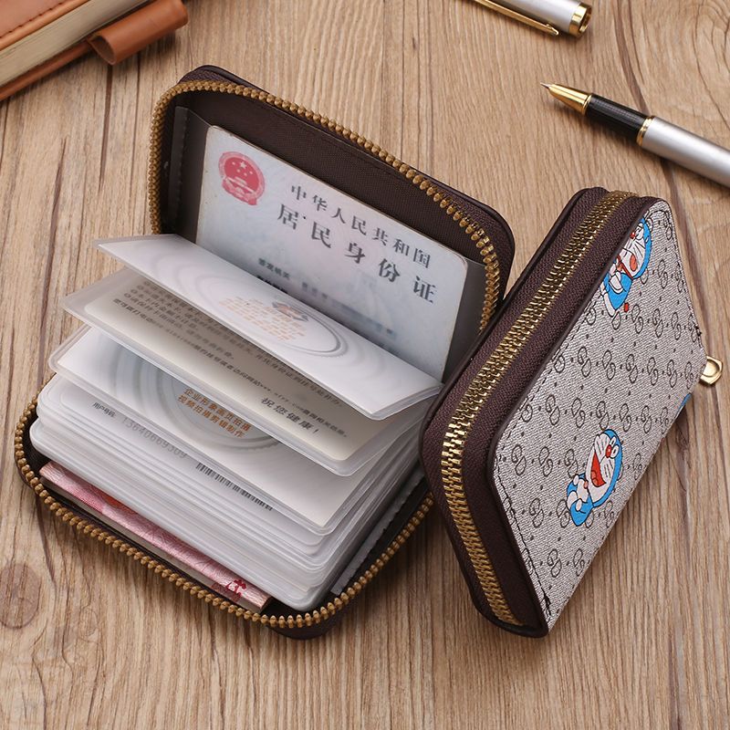 新款可愛學生卡包女百搭時尚多卡位駕駛證件包信用卡零錢包卡套薄