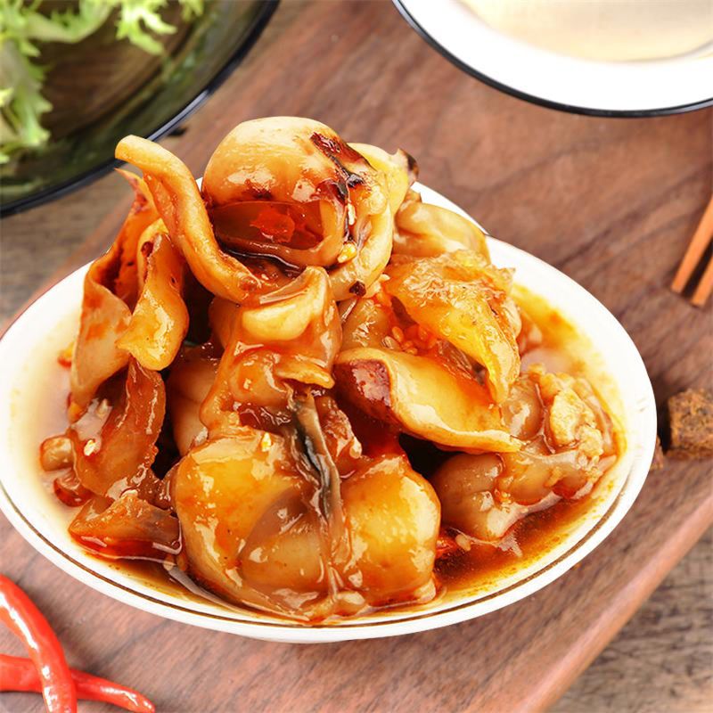 88741-【酱香鱿鱼】小吃香辣鱿鱼块下饭熟食即食麻辣下饭鱿鱼厂家直销-详情图