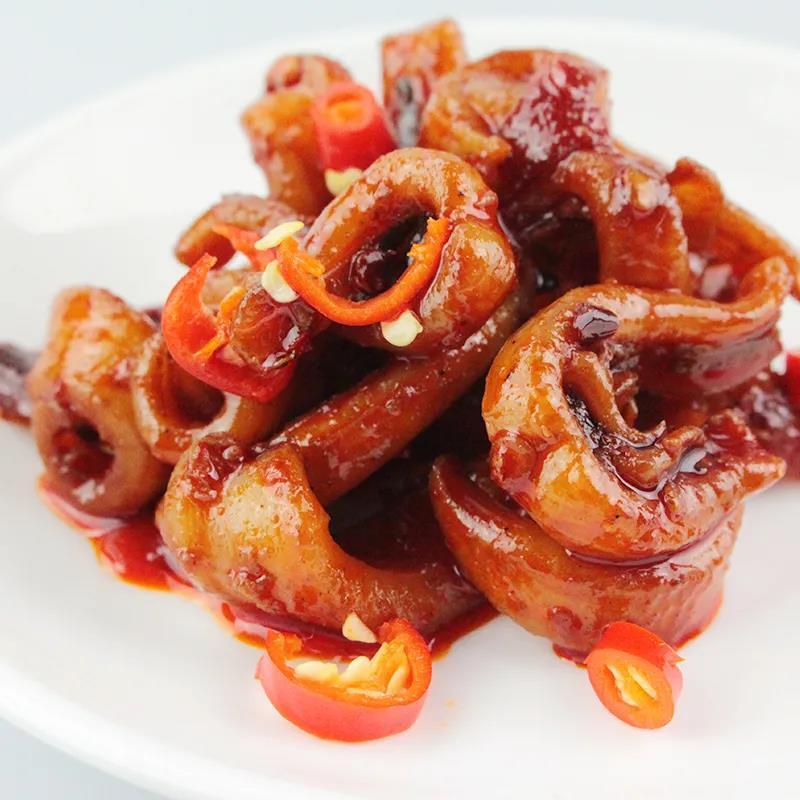 88741-【酱香鱿鱼】小吃香辣鱿鱼块下饭熟食即食麻辣下饭鱿鱼厂家直销-详情图