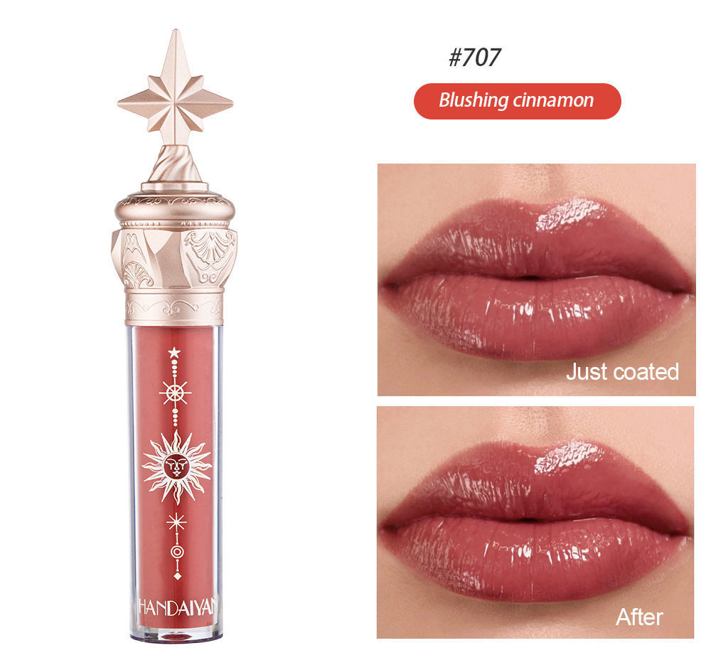 2023 Little Star Stick Water Gloss Mirror Lip Glaze Studente a prezzi accessibili Li Vetro di piccola marca femminile_voghion.com