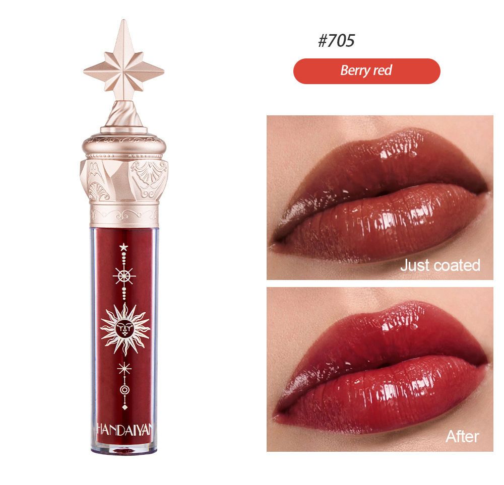 2023 Little Star Stick Water Gloss Mirror Lip Glaze Studente a prezzi accessibili Li Vetro di piccola marca femminile_voghion.com