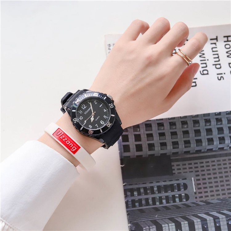 Koreansk ulzzang quartz klocka för par studenter herr dam_voghion.com