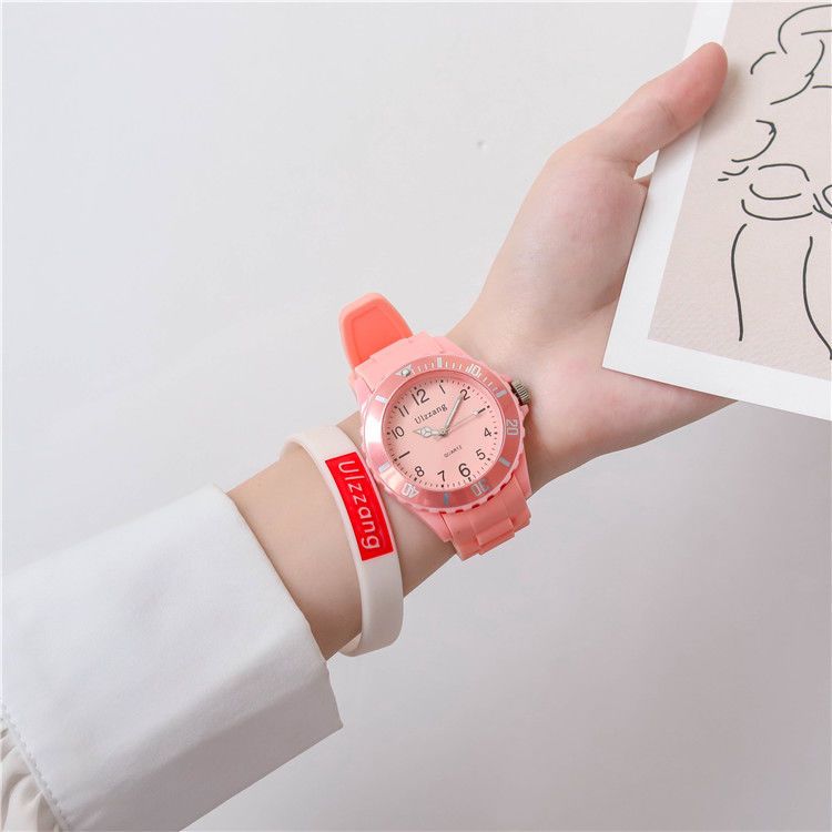 Koreansk ulzzang quartz klocka för par studenter herr dam_voghion.com
