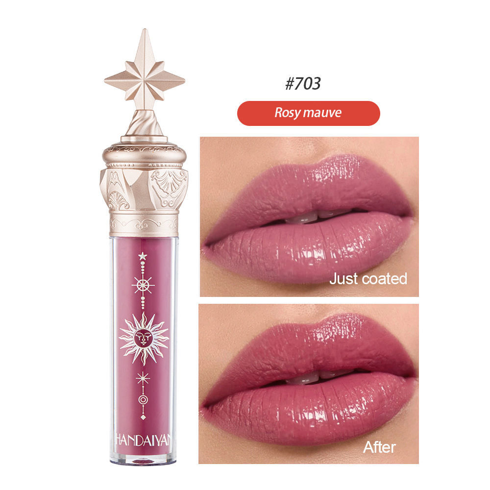 2023 Little Star Stick Water Gloss Mirror Lip Glaze Studente a prezzi accessibili Li Vetro di piccola marca femminile_voghion.com