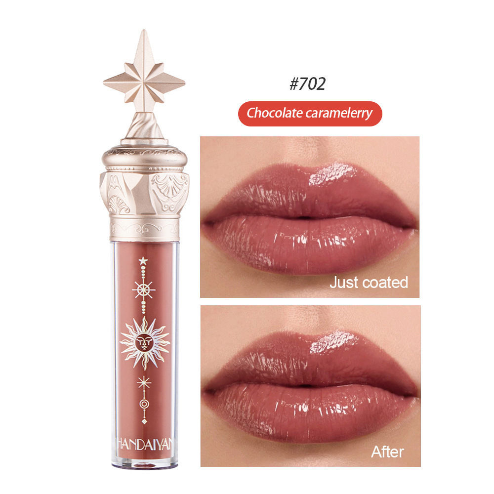 2023 Little Star Stick Water Gloss Mirror Lip Glaze Studente a prezzi accessibili Li Vetro di piccola marca femminile_voghion.com