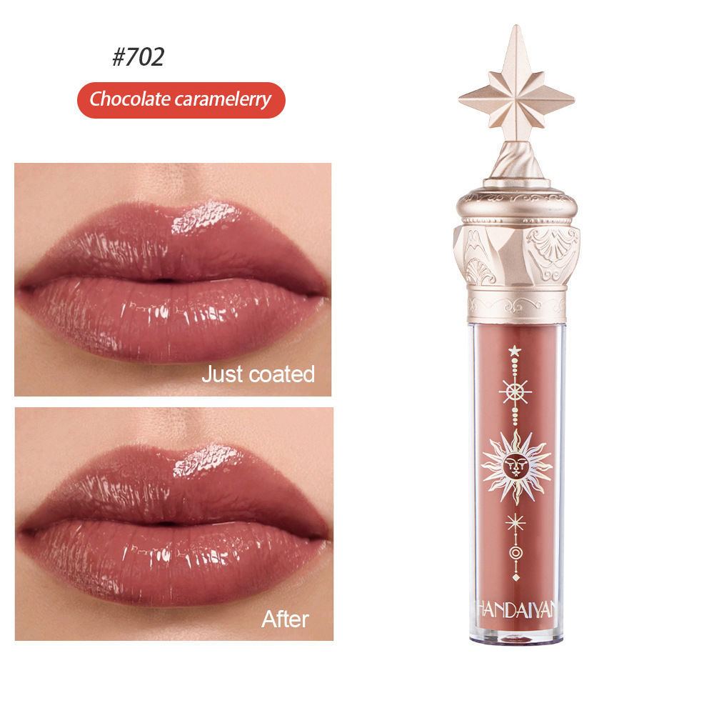 2023 Little Star Stick Water Gloss Mirror Lip Glaze Studente a prezzi accessibili Li Vetro di piccola marca femminile_voghion.com