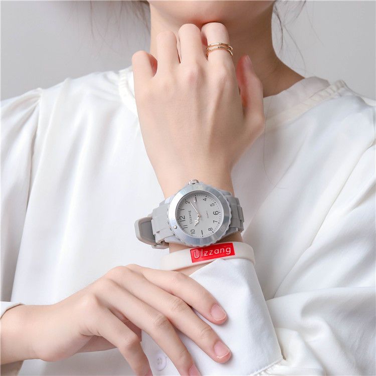 Koreansk ulzzang quartz klocka för par studenter herr dam_voghion.com