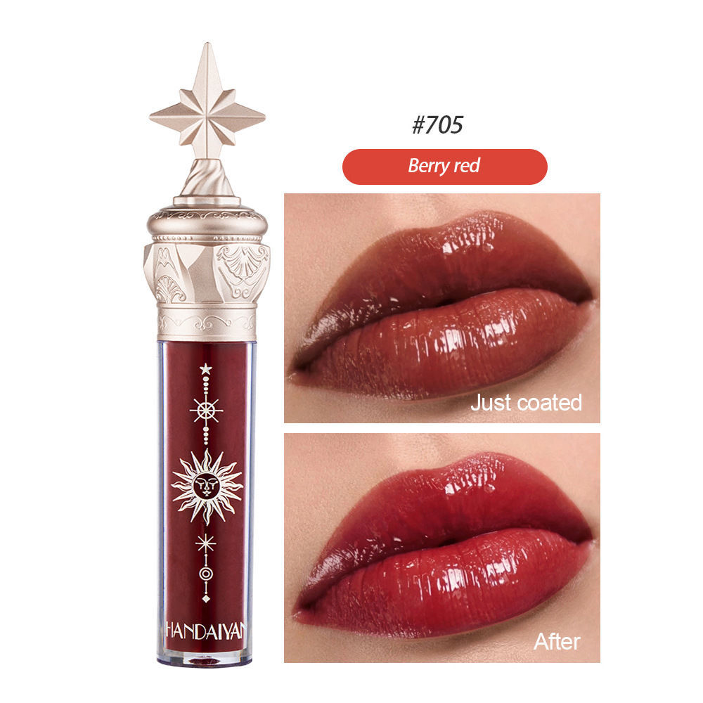 2023 Little Star Stick Water Gloss Mirror Lip Glaze Studente a prezzi accessibili Li Vetro di piccola marca femminile_voghion.com