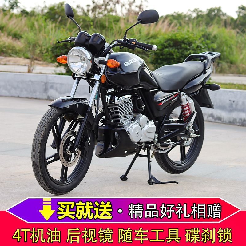 豪爵铃木锐爽en150cc电喷车机车男装跨骑式越野车跑车摩托车整车