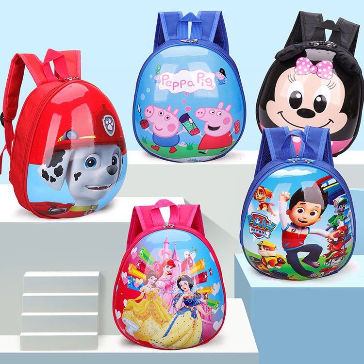 儿童卡通蛋壳背包迪士尼儿童背包防泼水硬壳儿童背包儿童双肩包