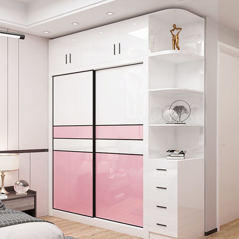 高光烤漆白色衣柜贴纸橱柜桌面家具翻新贴纸光面防水防油壁纸自粘 虎窝拼