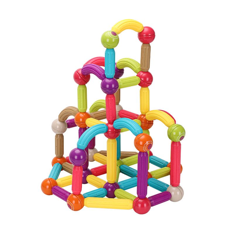百变磁力棒片幼儿童积木拼装益智宝宝6早教磁铁3岁男孩5女孩4玩具