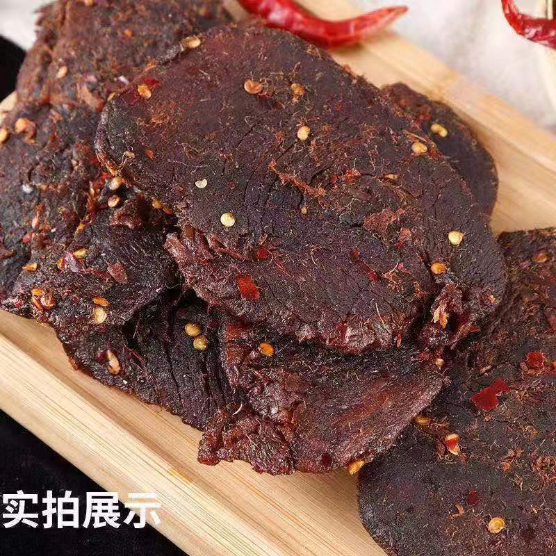 105824-1正宗内蒙古手撕牛肉片酱牛肉五香牛肉袋装休闲网红小零-详情图