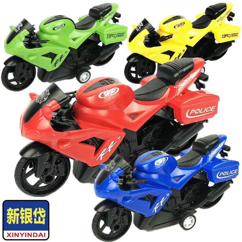 耐摔儿童惯性迷你摩托车玩具回力摩托车模型赛车小玩具男女孩礼物
