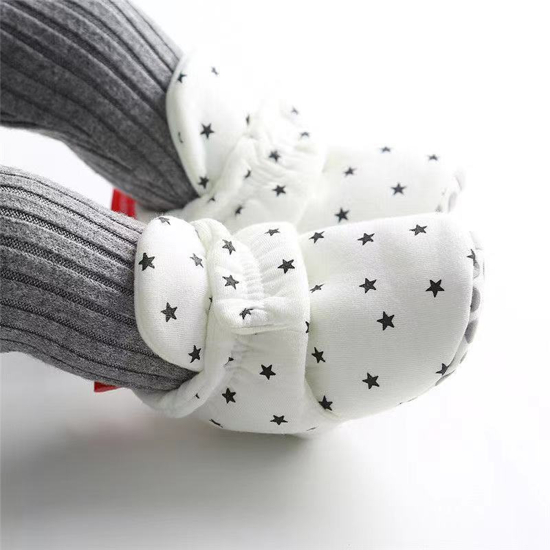0-1 years old male and female baby soft bottom non-slip toddler shoes newborn children 6-9-12 months baby cotton shoes spring autumn winter
