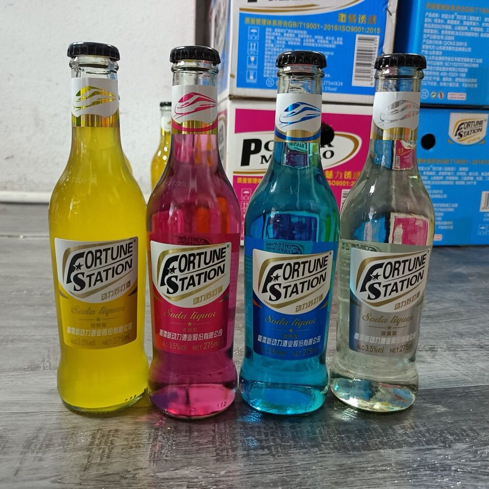 香港动力火车整箱装鸡尾酒女士3.