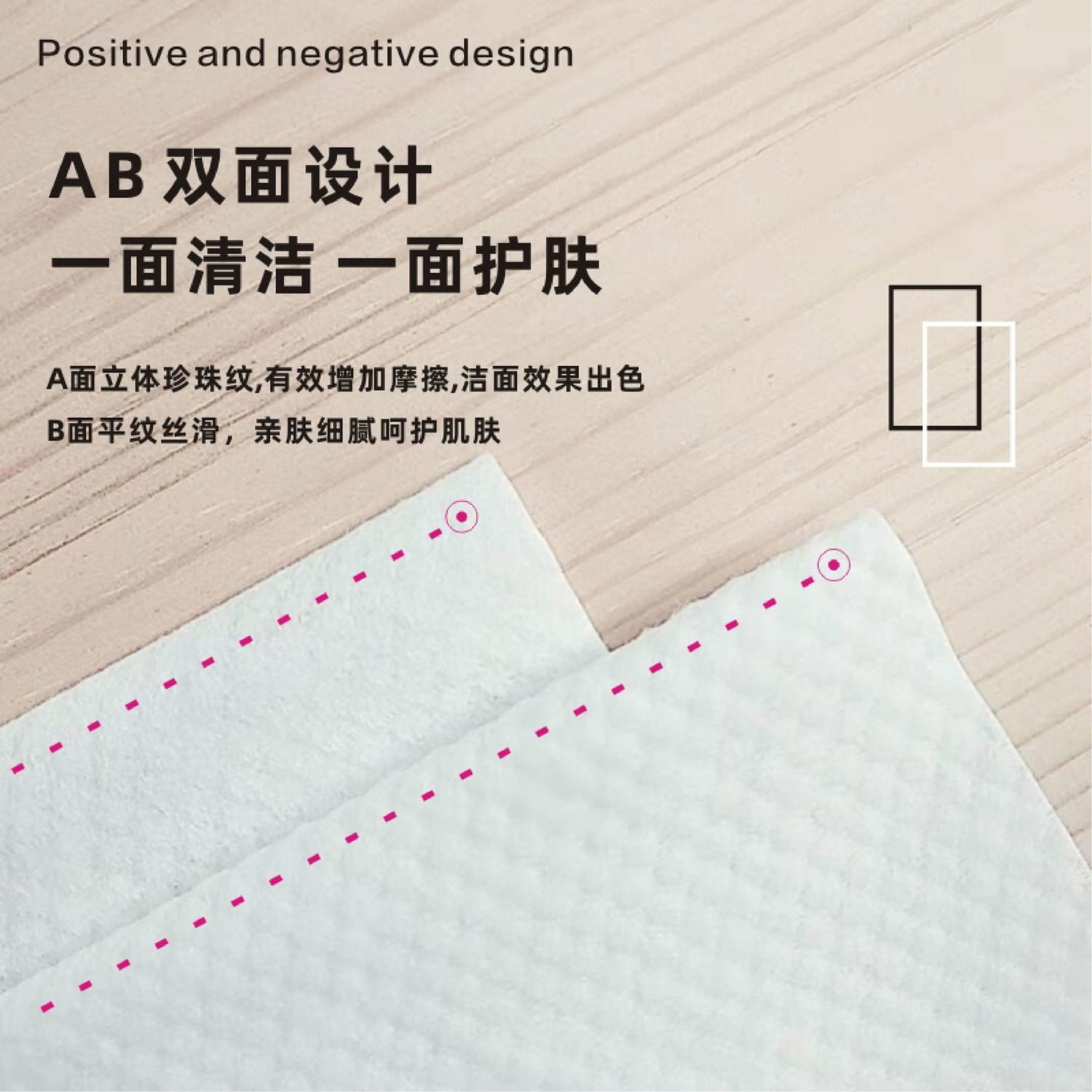 91386-防水袋一次性洗脸巾美容卷巾洁面毛巾棉柔化妆巾干湿擦脸吸水面巾-详情图
