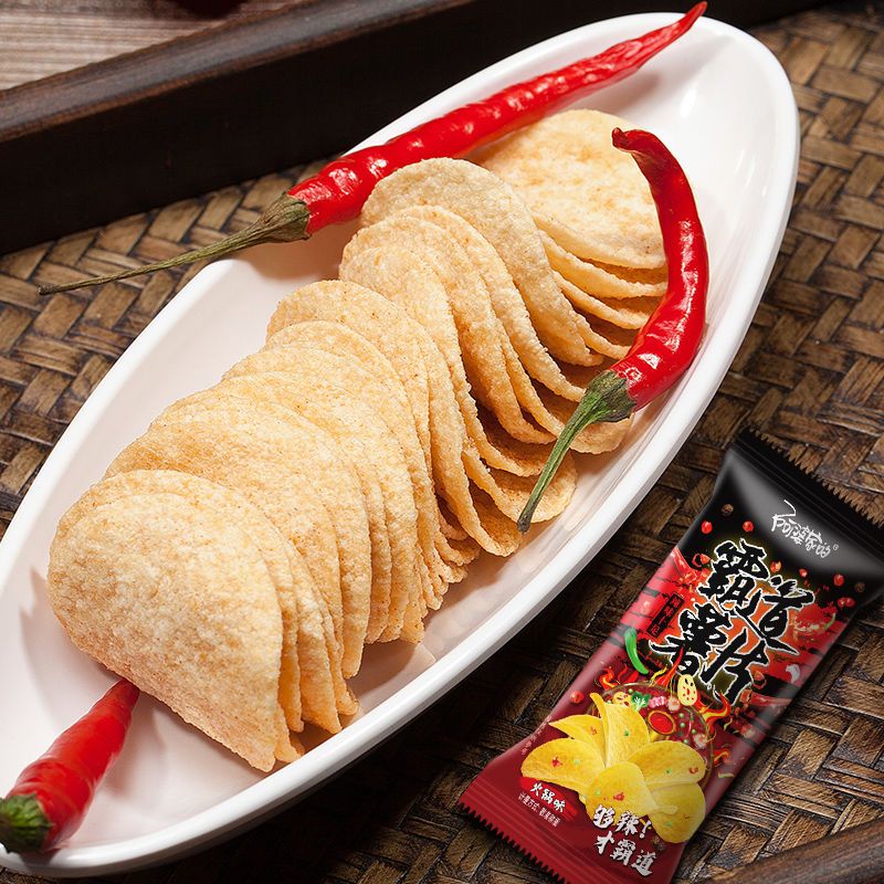 88863-阿婆家的霸道辣味薯片小吃零食混装大礼包整箱休闲食品-详情图