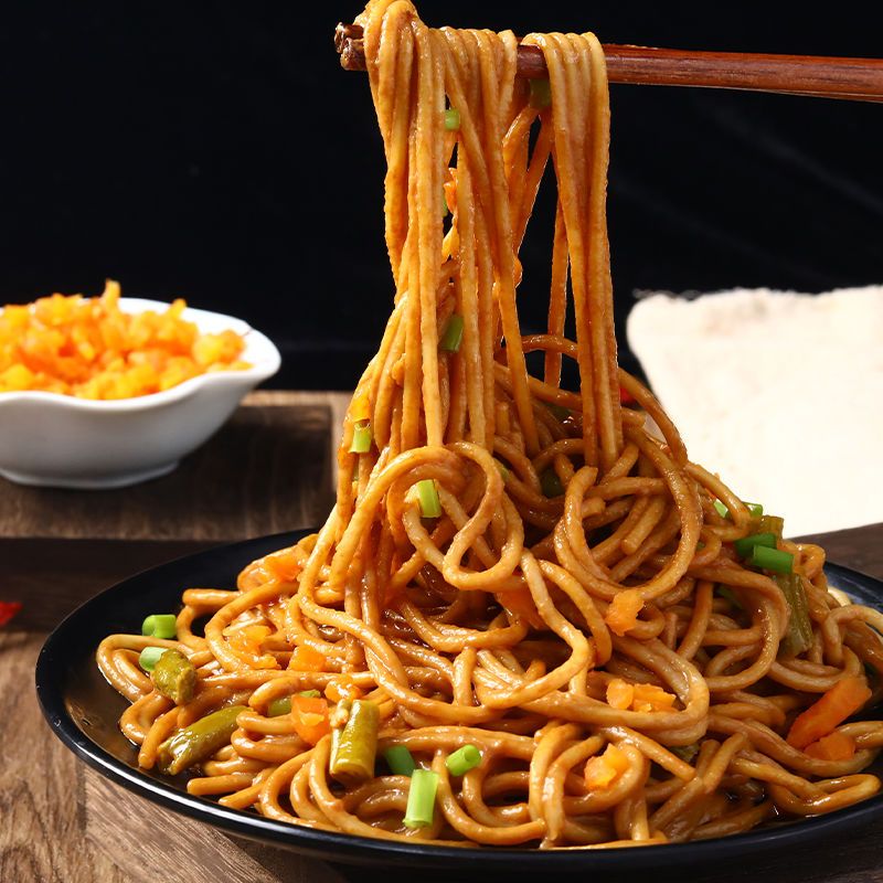 亿佰纷正宗武汉热干面含酱料袋含酱包和酸豆角亿佰份热干面拌面