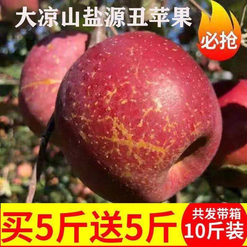88738-【正宗大凉山冰糖心丑苹果富士特级大果新鲜整箱10斤非阿克苏苹果-详情图