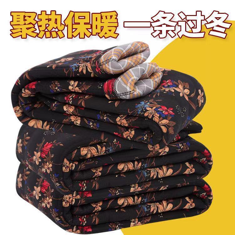 91167-新款冬季高腰驼绒棉裤中老年人棉裤女妈妈加绒裤子外穿加厚保暖裤-详情图