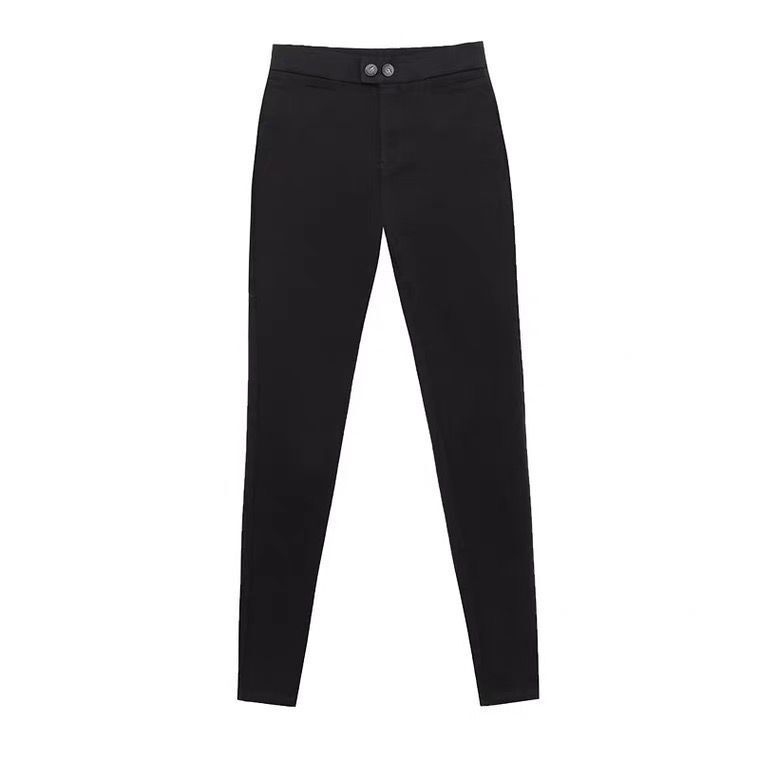 Kitten Magic Pants Plus Velvet Thick Outerwear Black Pants Women's Autumn and Winter Leggings All-match Slim Pants