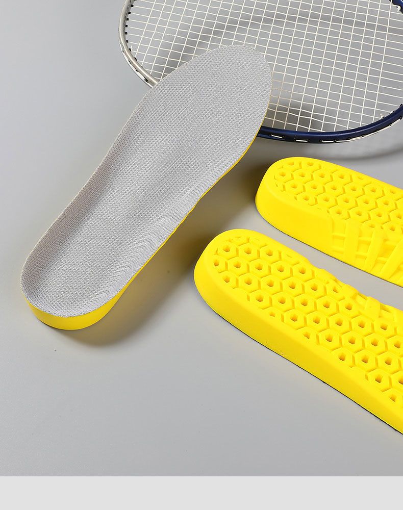 踩屎感4d运动乳胶鞋垫男女加厚久站不累军训防痛防臭超软底脚痛