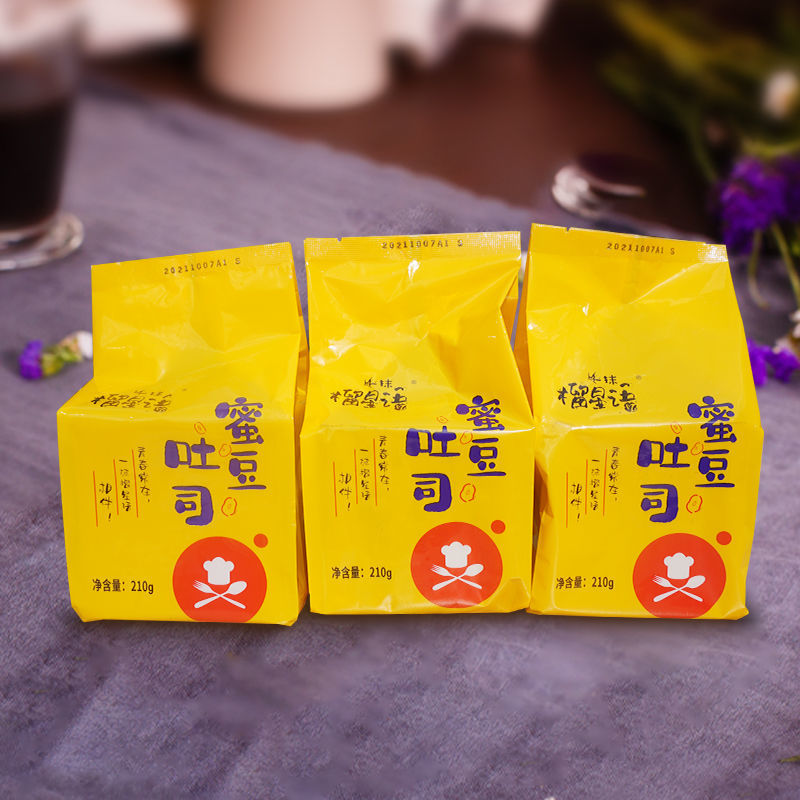 88573-网红蜜豆吐司面包早餐手撕面包充饥零食整箱批发-详情图