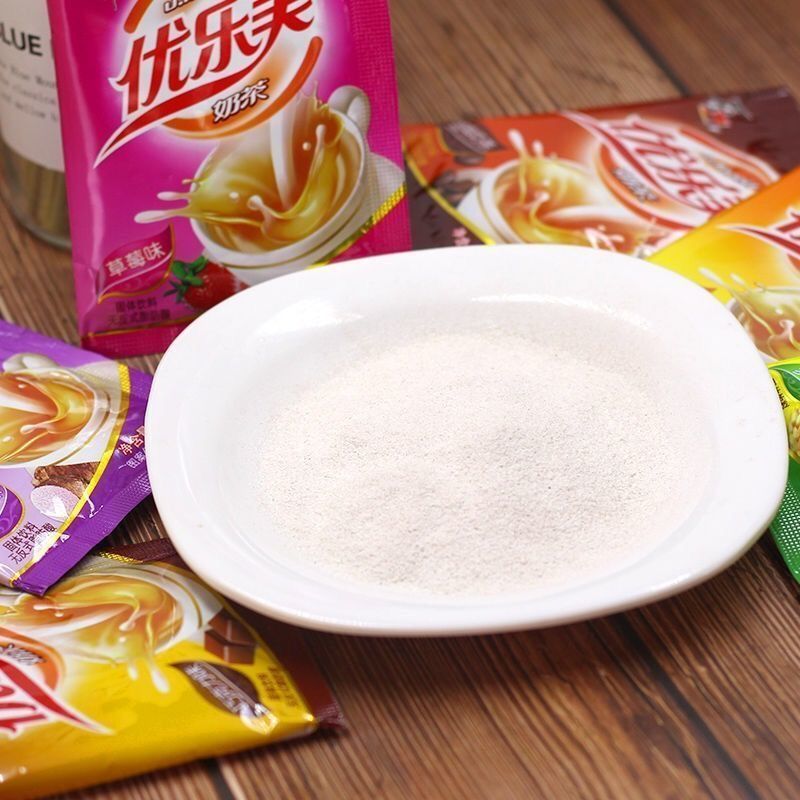 88767-优乐美奶茶袋装冲饮网红清真批发价混合冲泡原味草莓味麦香味速溶【10月18日发完】-详情图