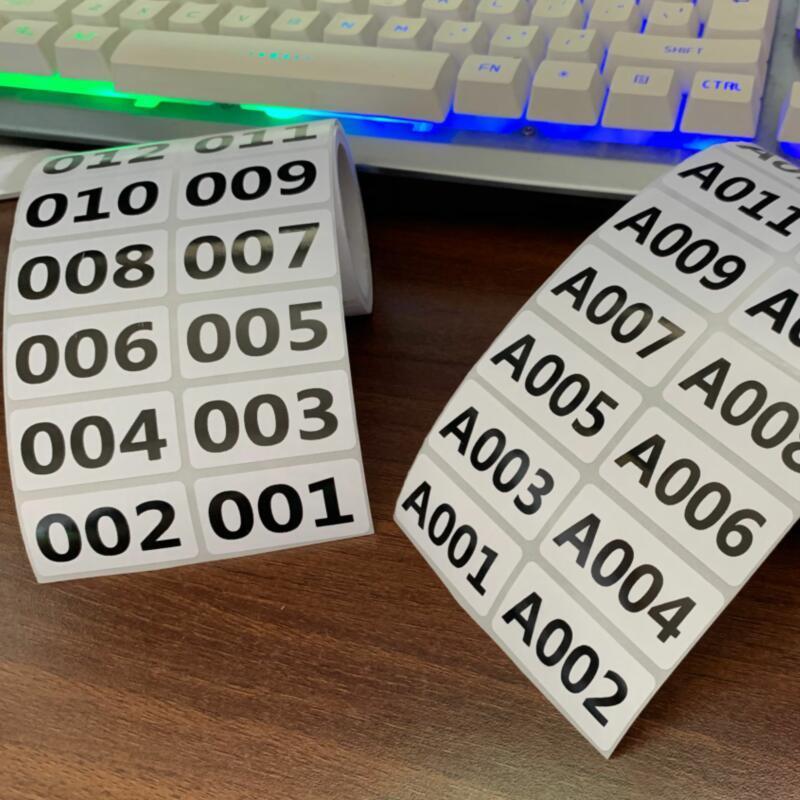 序列号手写自粘不干胶买家备注价格数字贴纸 -数码-好货如云-轻舟网