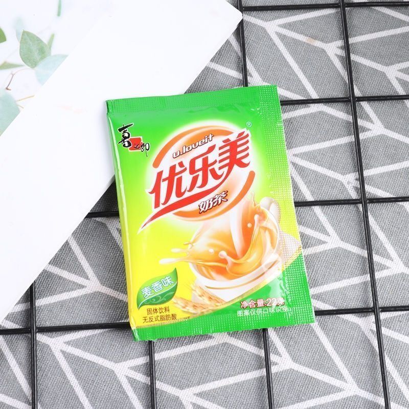 88767-优乐美奶茶袋装冲饮网红清真批发价混合冲泡原味草莓味麦香味速溶【10月18日发完】-详情图