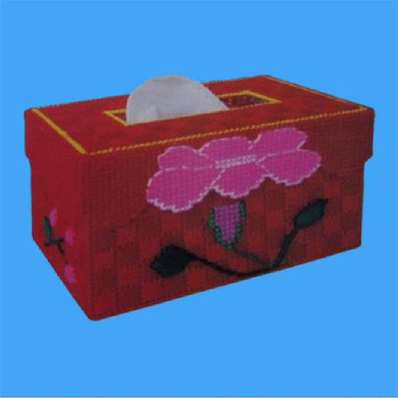 抽纸盒diy手工新款客厅新款十字绣3d立体绣毛线绣纸巾