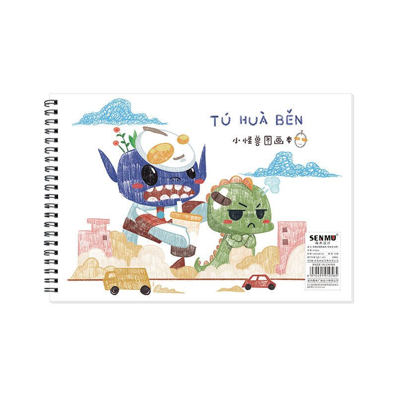 88581-幼儿图画本a4小学一年级马克笔画画本美术本子涂鸦素描本绘画本-详情图