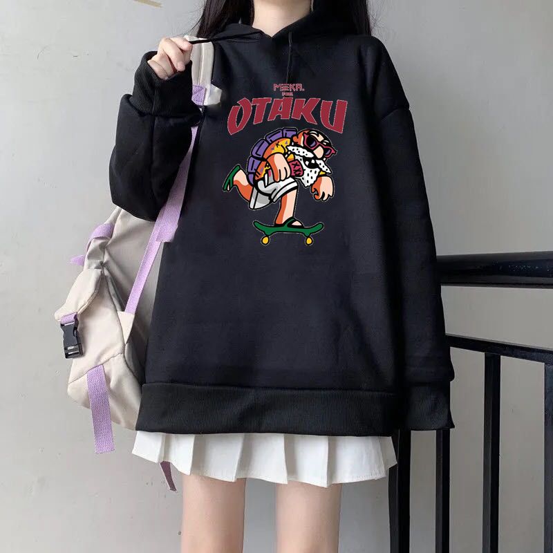 88770-加绒卫衣女宽松韩版学生连帽2021新款秋冬季宽松韩版薄款ins上衣-详情图