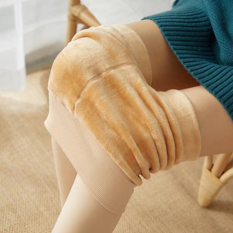 88924-秋冬加绒加厚打底裤女外穿光腿显瘦不起球一体裤高腰弹力连裤袜-详情图