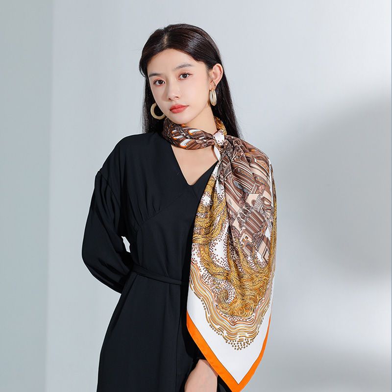 Square Scarf For Women Versatile Spring And Autumn Accessory_voghion.com