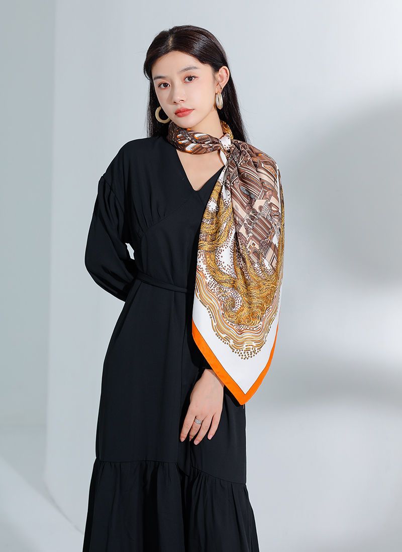Square Scarf For Women Versatile Spring And Autumn Accessory_voghion.com