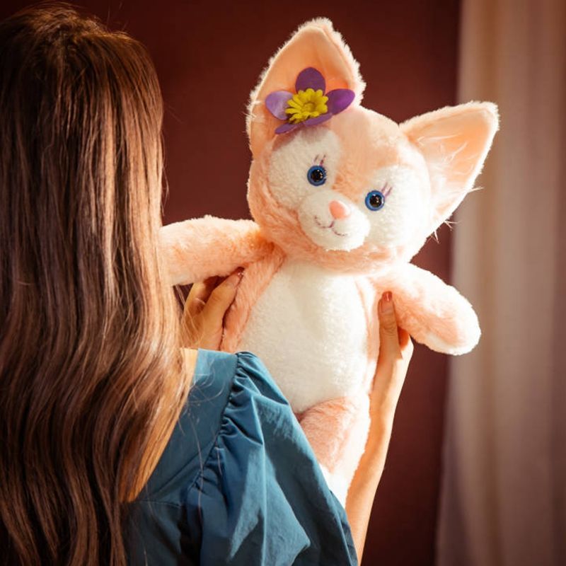 迪士尼玲娜贝儿玩偶达菲的新朋友毛绒玩具小狐狸娃娃公仔礼物女